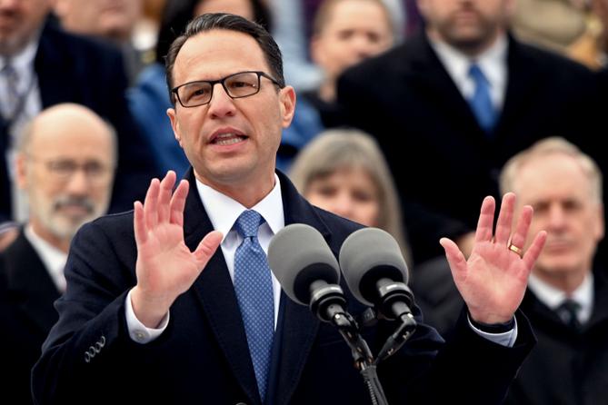 PA Gov. Josh Shapiro entered office in January in a time of relatively flush coffers.