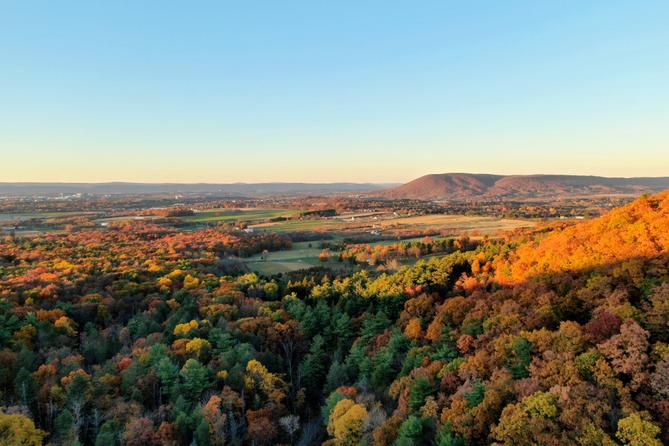An aerial photo of Pennsylvania’s Centre County region.