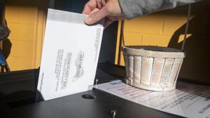 The ballot postmark could become 2020′s hanging chad. The ballot postmark could become 2020′s hanging chad.
