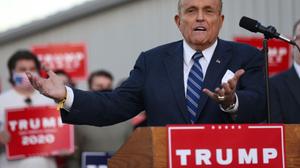 Trump lawyer Trump lawyer Rudy Giuliani pressed his baseless case that the election had been stolen and the truth covered up by “Big Tech” and the mediapressed his baseless case that the election had been stolen and the truth covered up by “Big Tech” and the media.