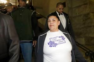 “It all begins and ends with this database,” said Michelle Kenney, the mother of Antwon Rose II. “It all begins and ends with this database,” said Michelle Kenney, the mother of Antwon Rose II.
