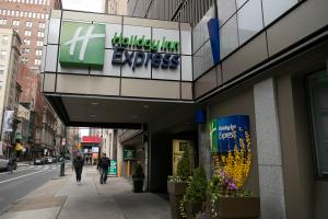 The Holiday Inn Express in Center City Philadelphia will be turned into a coronavirus quarantine site for homeless people. The Holiday Inn Express in Center City Philadelphia will be turned into a coronavirus quarantine site for homeless people.