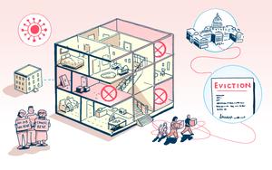 A federal eviction ban ends expires at the end of the month, leaving hundreds of thousands of renters vulnerable to losing their homes. A federal eviction ban ends expires at the end of the month, leaving hundreds of thousands of renters vulnerable to losing their homes.