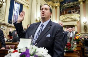 State Rep. Seth Grove (R., York), chair of the House State Government Committee and House Republicans’ point person for election legislation, introduced the bill after months of hearings with elections administrators, experts, and voting rights activists. State Rep. Seth Grove (R., York), chair of the House State Government Committee and House Republicans’ point person for election legislation, introduced the bill after months of hearings with elections administrators, experts, and voting rights activists.