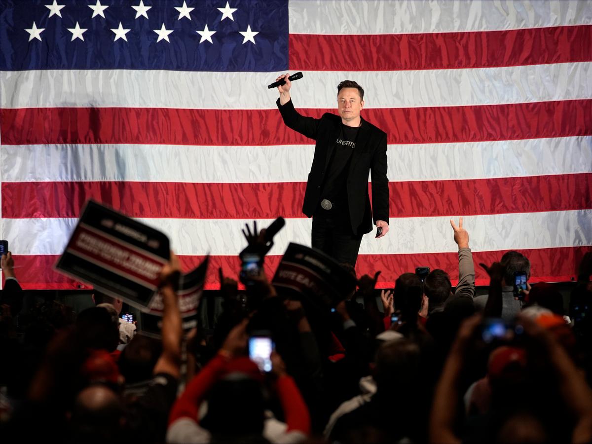 Elon Musk holds solo event for Trump in Philly suburbs • Spotlight PA
