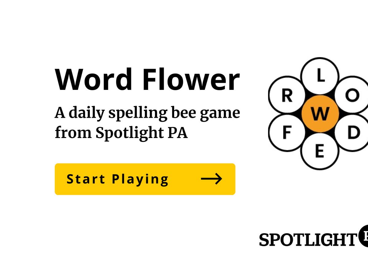 Play Word Flower, a daily spelling bee game