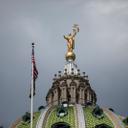 The dome of the Pennsylvania Capitol in Harrisburg.