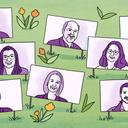 An illustration of the seven candidates for State College school board