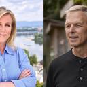 The 10th Congressional District candidates: Democrat Janelle Stelson (left) and Republican Scott Perry