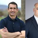 Attorney general candidates Eugene DePasquale (Democrat) and Dave Sunday (Republican)