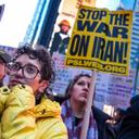 People march while taking part in a protest against the U.S.-Israeli war with Iran, and against conflict in Lebanon, Wednesday, April 8, 2026, in New York.