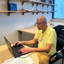 Dr. Walter Mebane Jr. at the University of Michigan in April 2026.