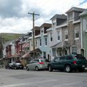 View of a street in Reading, Pa.