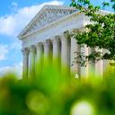 The U.S. Supreme Court is seen Friday, April 17, 2026, in Washington.