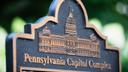 The exterior of the Pennsylvania Capitol in Harrisburg.