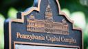 The exterior of the Pennsylvania Capitol in Harrisburg.