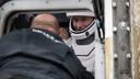 Astronaut Warren "Woody" Hoburg after the splashdown of NASA’s SpaceX Crew-6 capsule on Monday, Sept. 4, 2023.