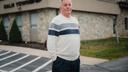 John "Jay" Schneider, 76, stands for a portrait at the Caln Township building in Thorndale, PA., on October 30, 2023.