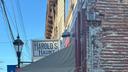 Harold's Haunt, a "they bar" in Millvale, near Pittsburgh is photographed from the street.