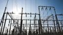 A transformer substation.