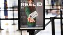A Homeland Security sign that says, “Be your Real ID self — be ready by May 7, 2025.”
