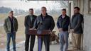 Russell Redding, secretary of the Pennsylvania Department of Agriculture, speaks at an event.