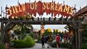 A photo of the entrance to Field of Screams in Mountville, Lancaster County, from the 2020 season.