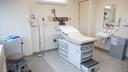 A room at a health care facility