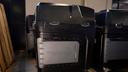 A Dominion Voting ballot scanner is seen in Luzerne County's warehouse in Wilkes-Barre, PA, Wednesday, Sept. 13, 2023.