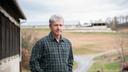 John Schueller stands beside his Tulpehocken Township barn in October 2025.