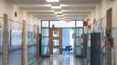 The hallway of a Pennsylvania school