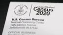 A Census 2020 envelope is pictured in Philadelphia on Thursday, March 12, 2020. As is customary every ten years, U.S. Census questionnaires have been mailed out to the country's households.