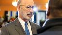 Pennsylvania Governor Tom Wolf, who a school in Philadelphia in December, made education a central tenet of his tenure.