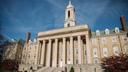 The Old Main building on Penn State’s State College campus.