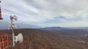 Broadband equipment installed on a tower in Bedford County.