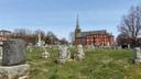 A graveyard in Lancaster, Pennsylvania.