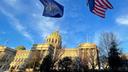 The Pennsylvania Capitol building in Harrisburg.