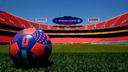 A general view of Arrowhead Stadium as it is rebranded as Kansas City Stadium, Monday, May 11, 2026, ahead of the 2026 FIFA World Cup soccer matches in Kansas City, Mo.