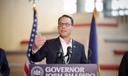Governor Josh Shapiro speaking at a September 2023 event in Pittsburgh.