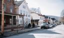 Houses on a street in Tyrone, Pennsylvania