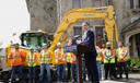 Gov. Josh Shapiro announces a $20B investment by Amazon in Pennsylvania data centers.