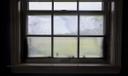 Spray painted windows
