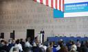 Shapiro makes opening remarks at a 2025 summit of the 13 states served by PJM, the regional power grid operator.