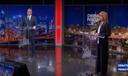 A screenshot of the debate between Gov. Josh Shapiro and Treasurer Stacy Garrity