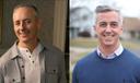 U.S. Rep. Brian Fitzpatrick (left) and his Democratic opponent, Bob Harvie