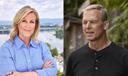 The 10th Congressional District candidates: Democrat Janelle Stelson (left) and Republican Scott Perry