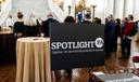 A celebration of Spotlight PA in the Pennsylvania state capitol in Harrisburg, PA.