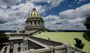The Pennsylvania Capitol building in Harrisburg, a focus of Spotlight PA’s nonpartisan investigative reporting.