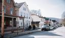 Houses on a street in Tyrone, Pennsylvania