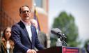 Pennsylvania Gov. Josh Shapiro at Shippensburg University in July 2024.